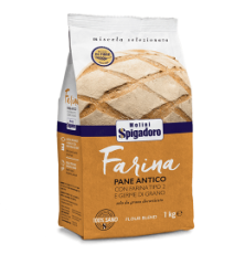 Farina Spigadoro Pane Antico Grano Decorticato Kg.1