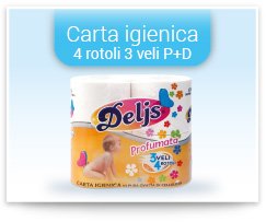 Carta Igienica Pura Cel.3v Dec. Gr.625 4 Rot