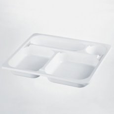 Vassoio 4 Scomparti 1/2gn Pp Mm.323,5x263x35h Isap Pz.20
