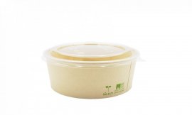 Insalatiera Cart. Bamboo Nat.